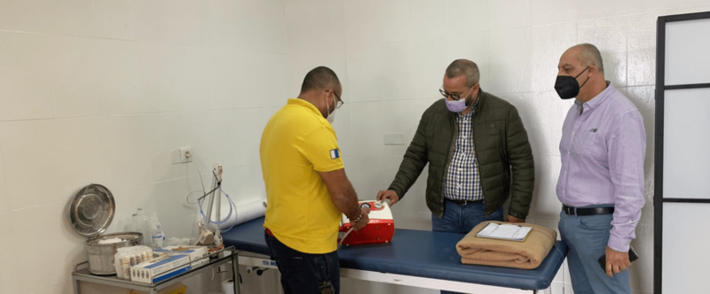 Este nuevo espacio complementa al puesto central de auxilio de enfermería existente en la avenida / TA